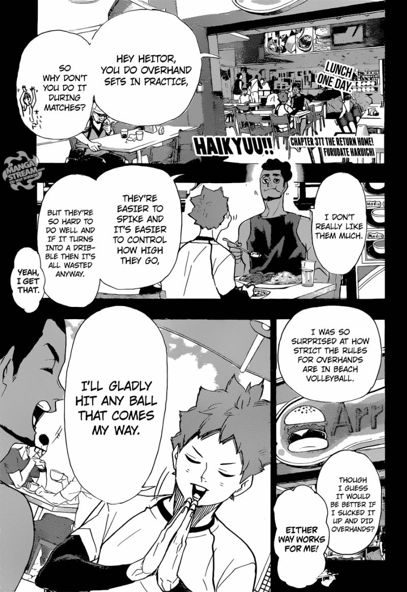 Haikyu!!-Chapter 377